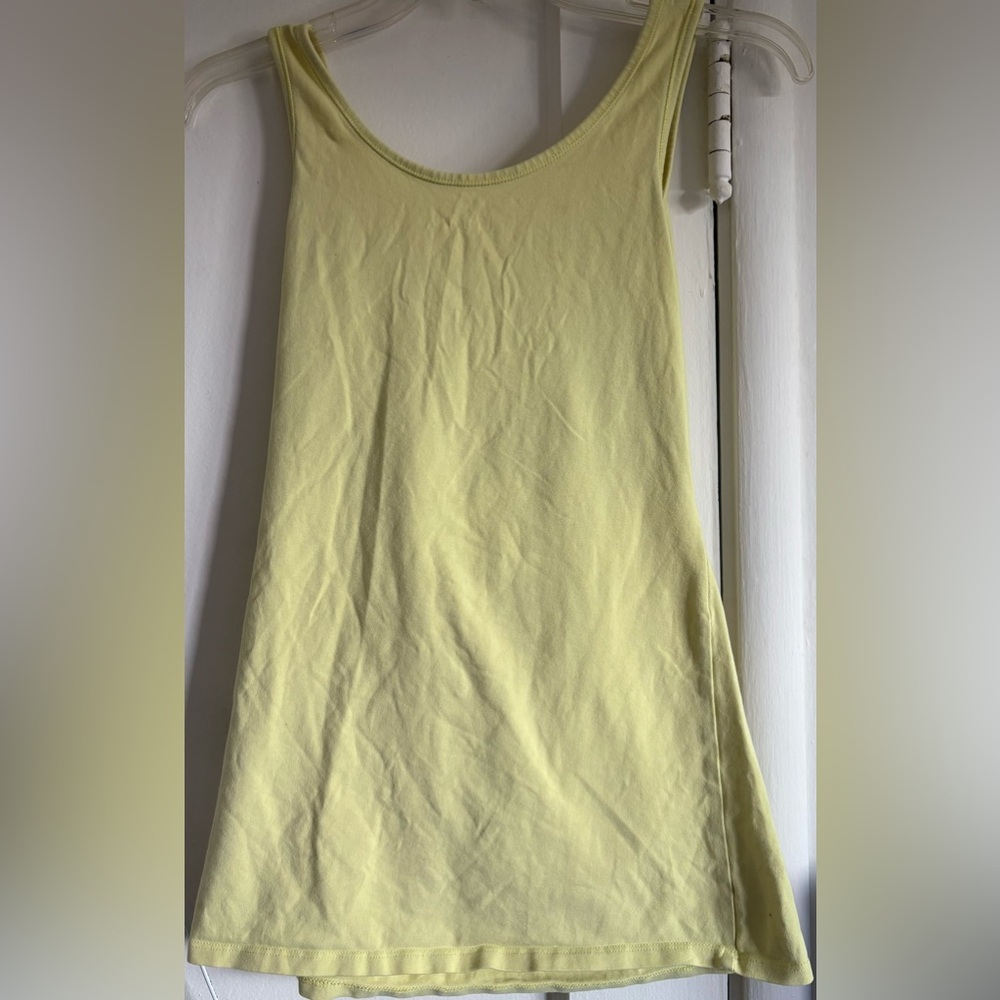 Boob Design Light Yellow Nursing Tank Top - Picture 3 of 5
